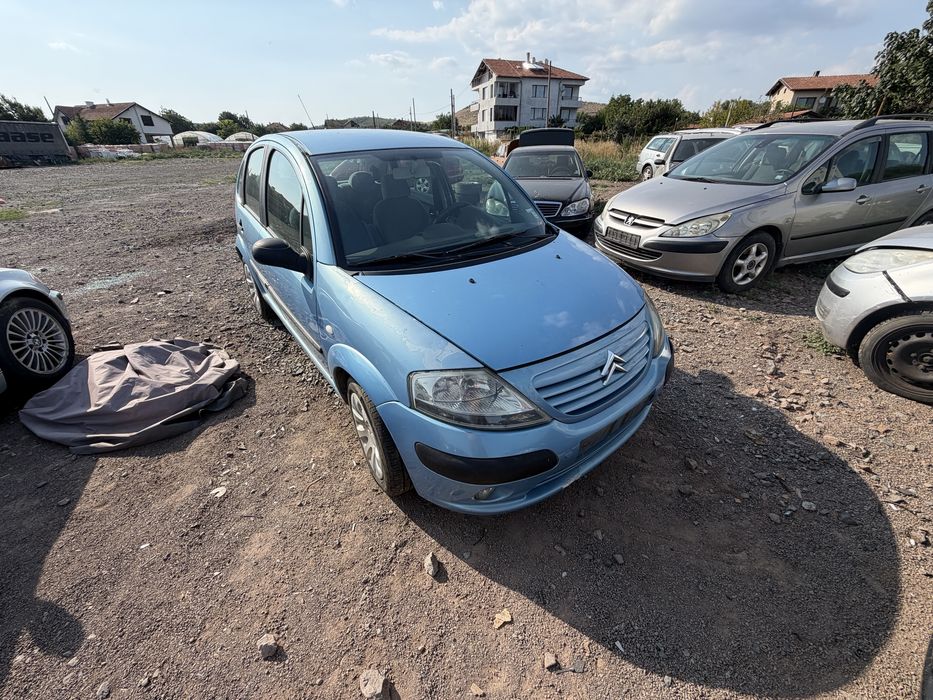 Citroen C3 1.4HDI 90hp 2004g дизел ръчни скорости на части