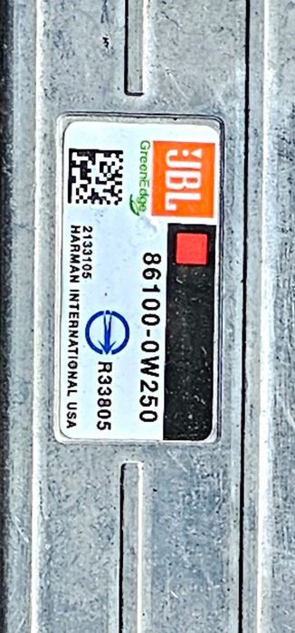TOYOTA Camry V50 navi JBL 8 каналы аргинал услитель сатилады