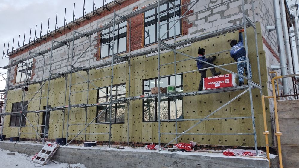 Кровельные и фасадные работы