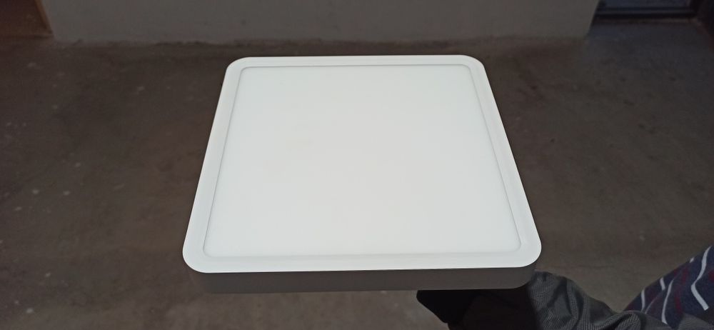 Lampa led alba 24 wați patrata