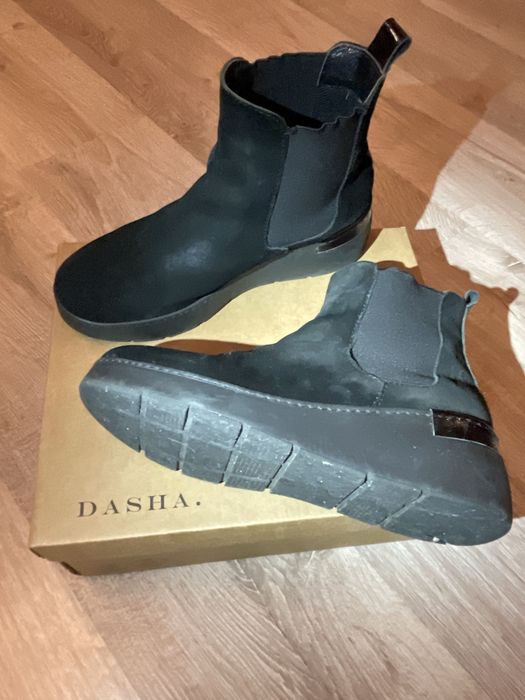 Ghete piele intoarsa naturala 38