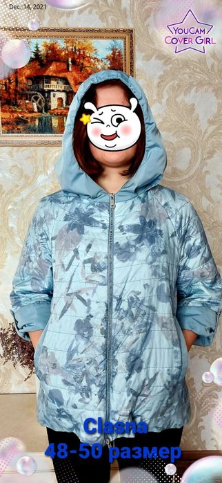 куртка Clasna. Размер XXL,48-50.