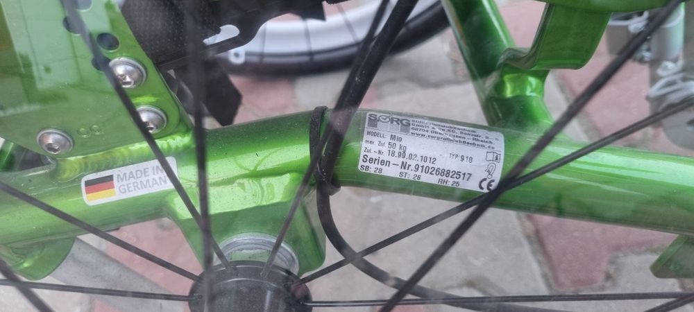 Carucior cu rotile Sorg Mio 910 50kg