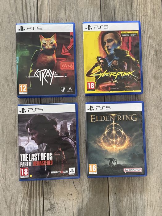 Consola Playstation 5 Disc Edition + 5 jocuri