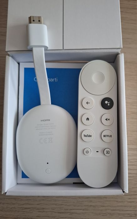 Chromecast Google Tv 4k Original IMPECABIL Preț FIX Bucuresti