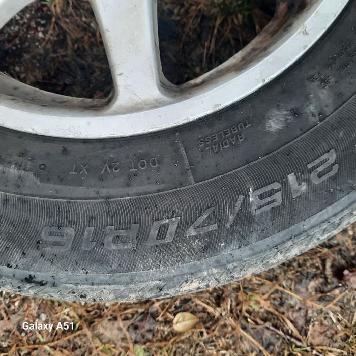 Комплект колес 215/70/16