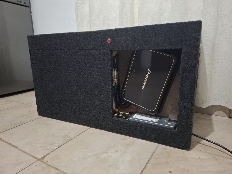 Cititi anuntul! Boxa DIY puternică - InPhase 700W RMS Pioneer 12V 230V Bluetooth