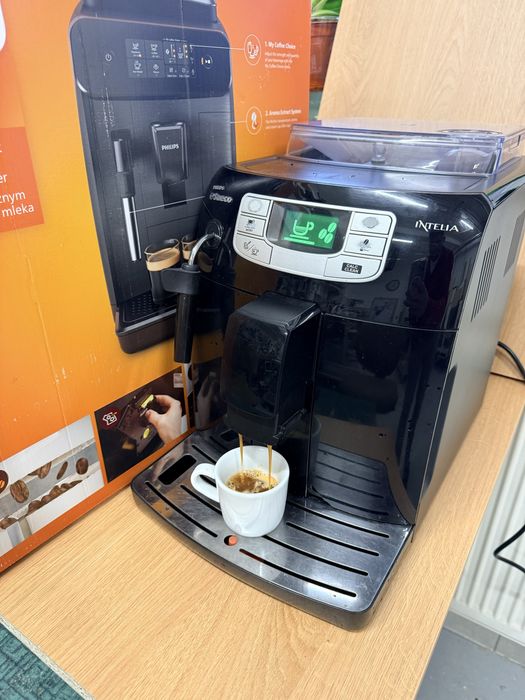 Philips Intelia espresor cafea saeco boabe macinata