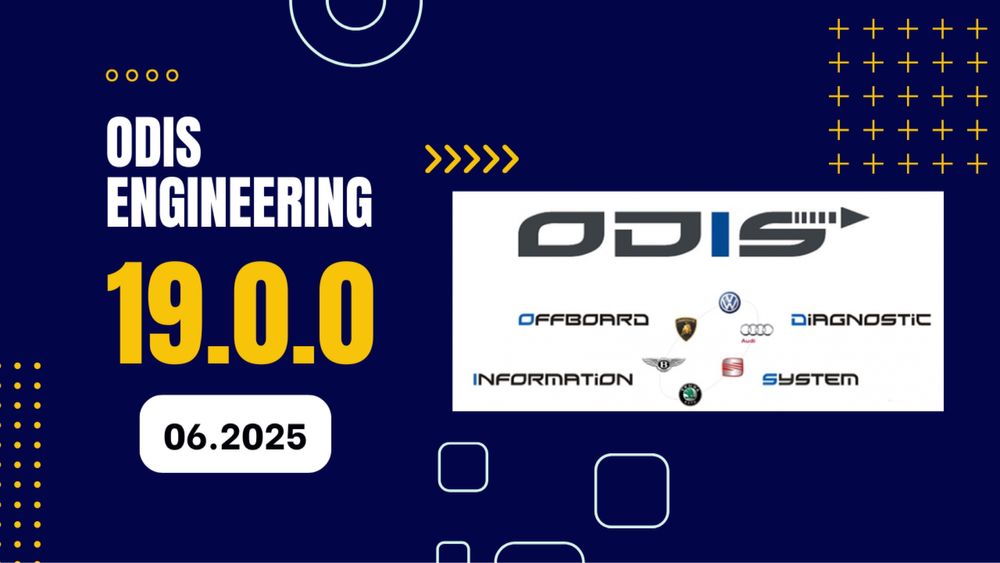 ODIS 06.2025 Service 25.0.1 + ODIS Engineering 19 VAS 6154/A/B VAG