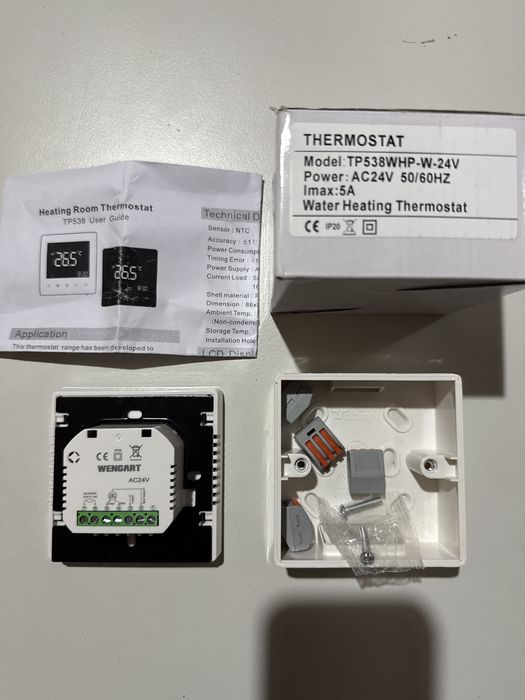 Termostat Ketotek Smart Wifi KTF0176A centrala,boiler,gaz,pardoseala