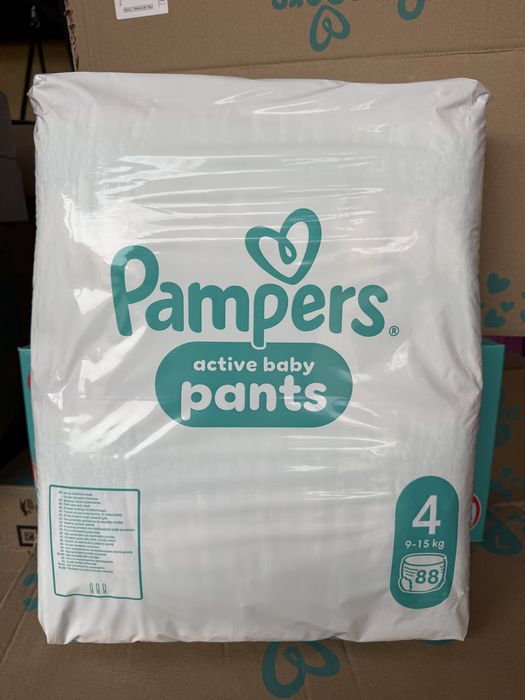 Pampers active baby pants 4