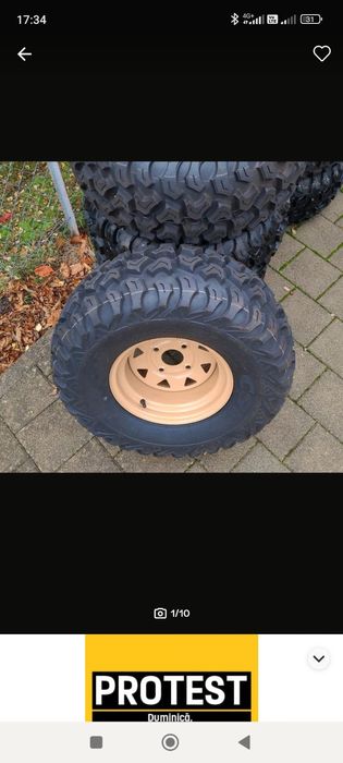 Anvelope cauciucuri atv R12 cu jante