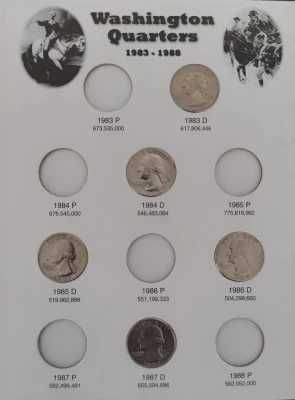 25 centi (quarter) USA - SUA 1968 D - 1998 D