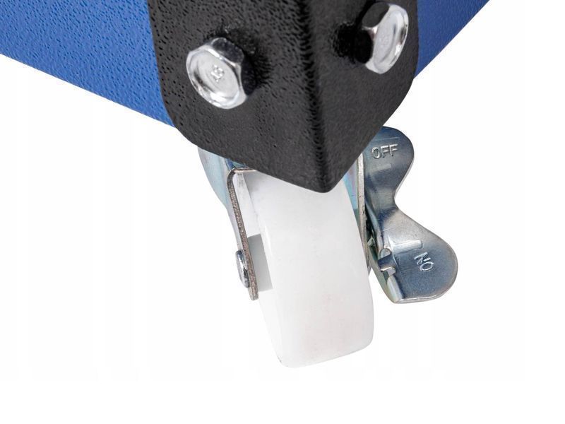 Метална мобилна количка с 3 рафта geko