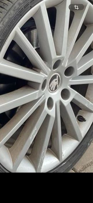 Jante intergalos si anvelope Debica r18, roti complete