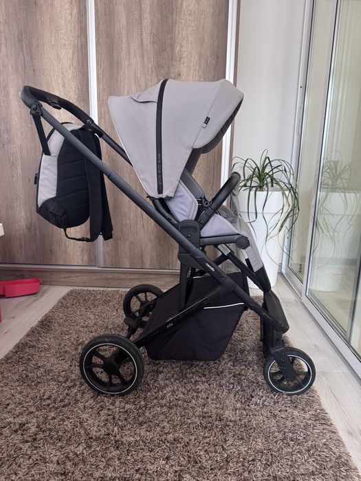 Бебешка количка 2в1, Grey, Carello Alfa + подаръци