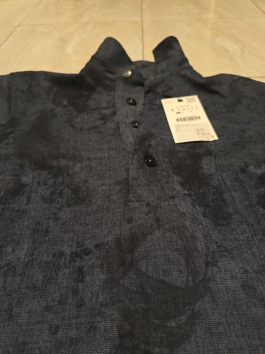 Поло блуза с яка Зара/Zara (нова, с етикет)