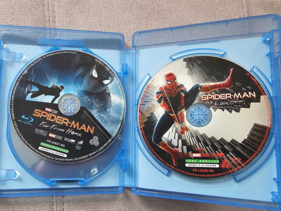 Spider-Man (новата трилогия) Blu-Ray