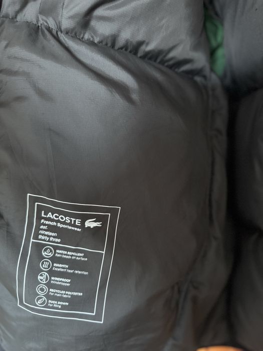 Оригинално пухено мъжко яке Lacoste