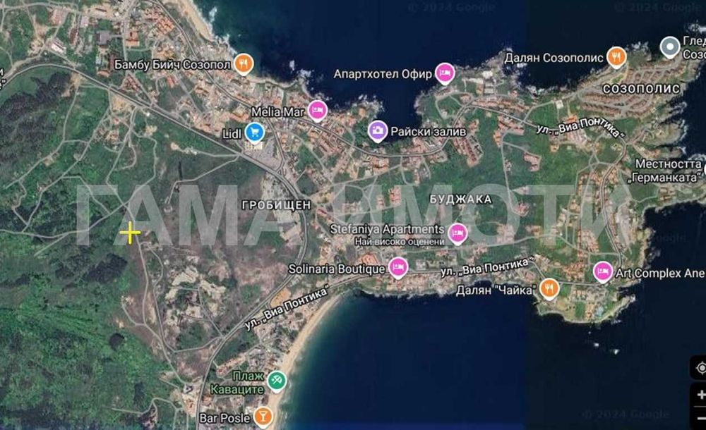 Парцел в местност ”Синетудис”, гр. Созопол