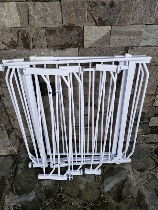 2 x Poarta de siguranta, Lionelo, Truus Slim, Prin presiune, 105 cm,