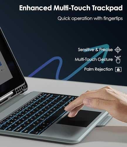 Нов Калъф клавиатура за таблет Galaxy Tab S9 FE Plus DeX S Pen holder