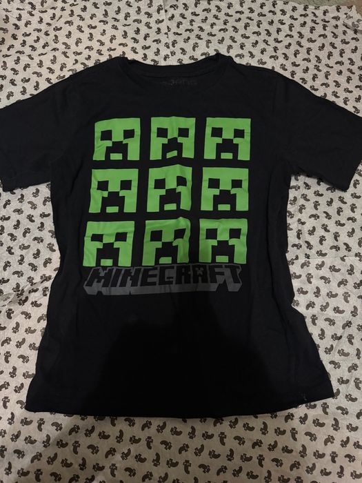 Тениска baby tee minecraft