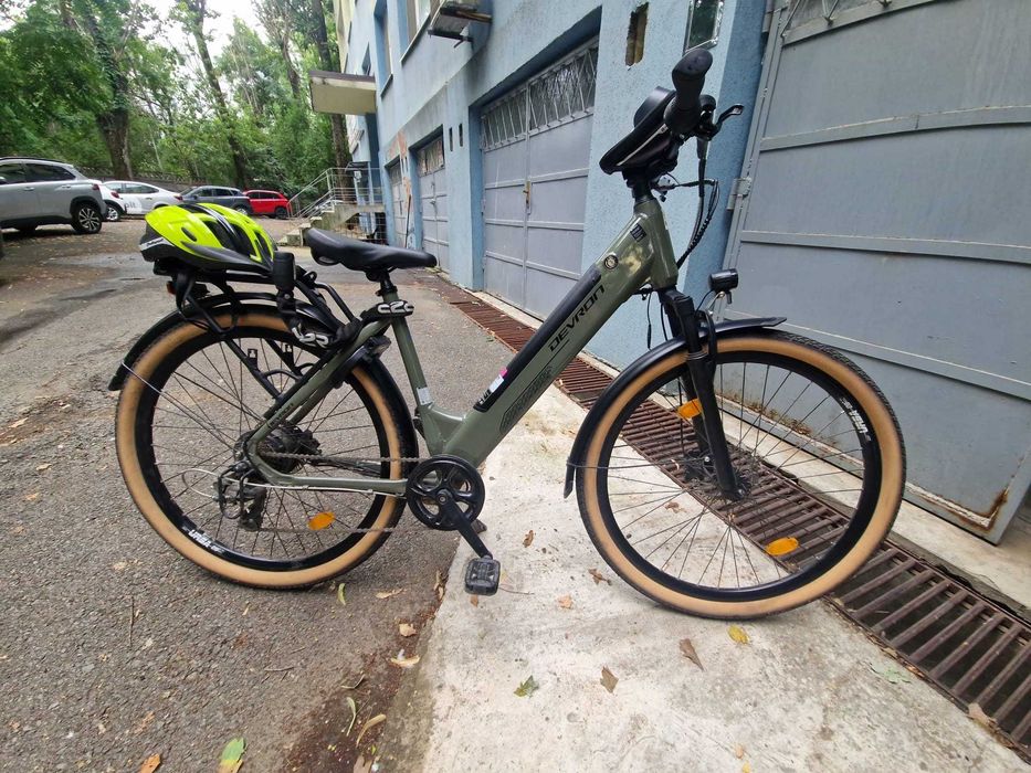 Bicicleta electrica Devron 28426RM - 28 Inch doar 340 KM perfecta pentru livrari