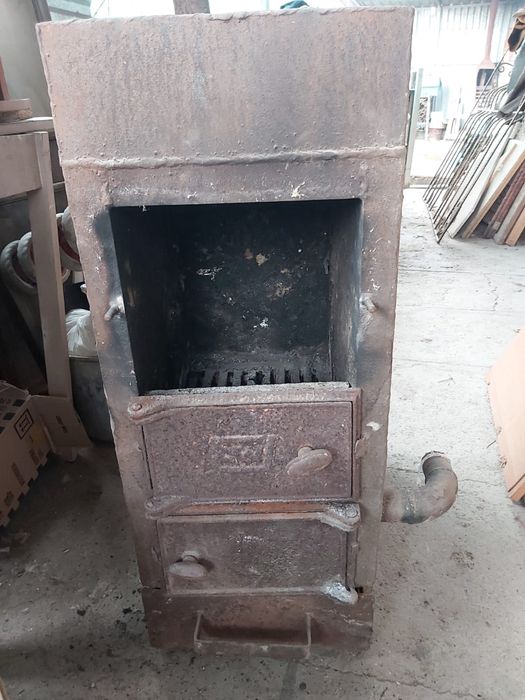 Печь буржуйка в хорошем состоянии