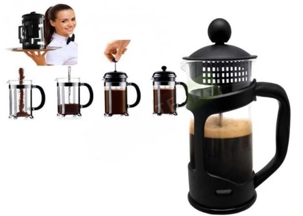 Френска преса за кафе и чай