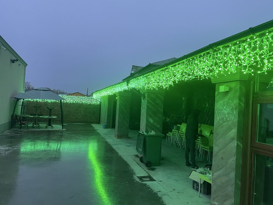 Leduri fibra profesionale exterior diferite culori