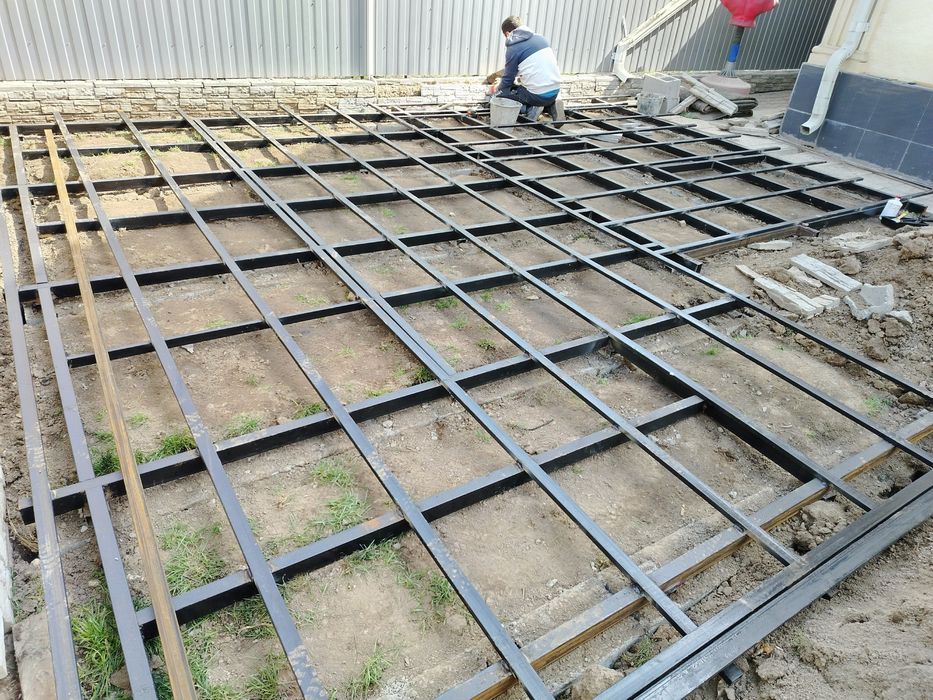 Монтаж терасной доски