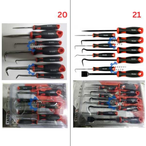 Шила куки скрапери длета TOTAL, YATO