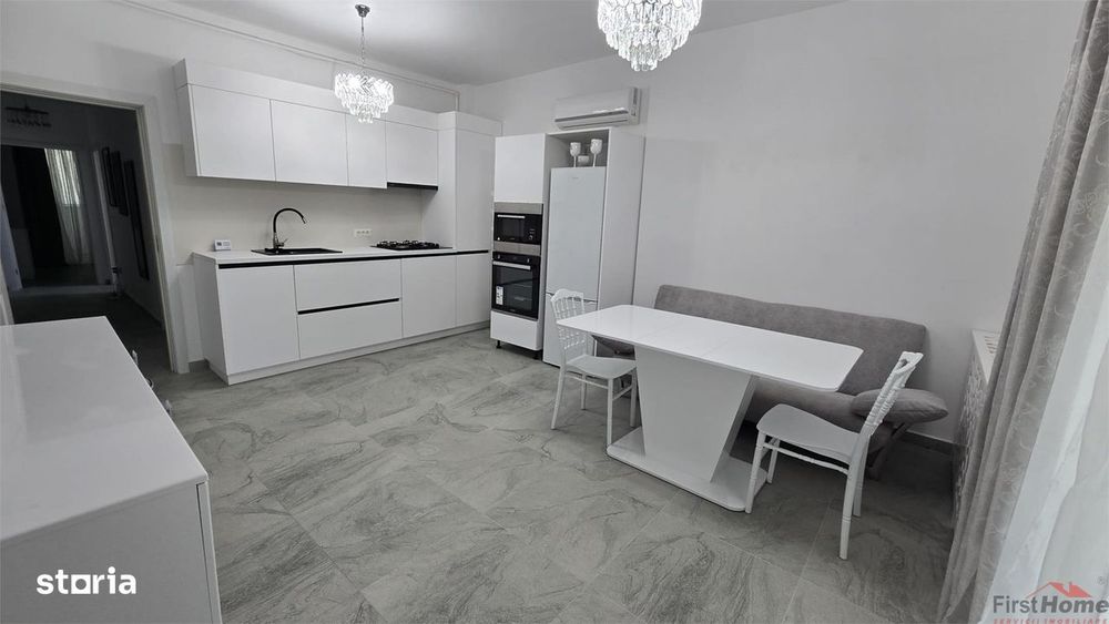 Apartament 3 cam, etaj 2, bloc nou, zona Sud, parcare