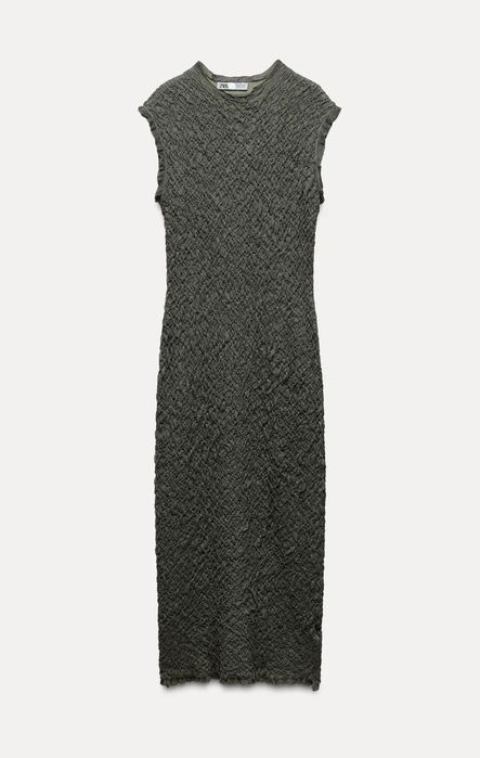 Рокля ZARA намачкан ефект