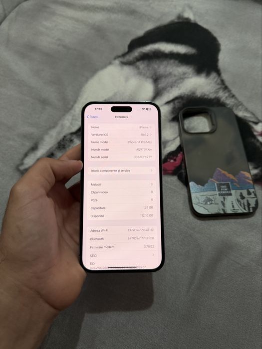 IPhone 14 PRO MAX 100% bateria Deep Purple mov