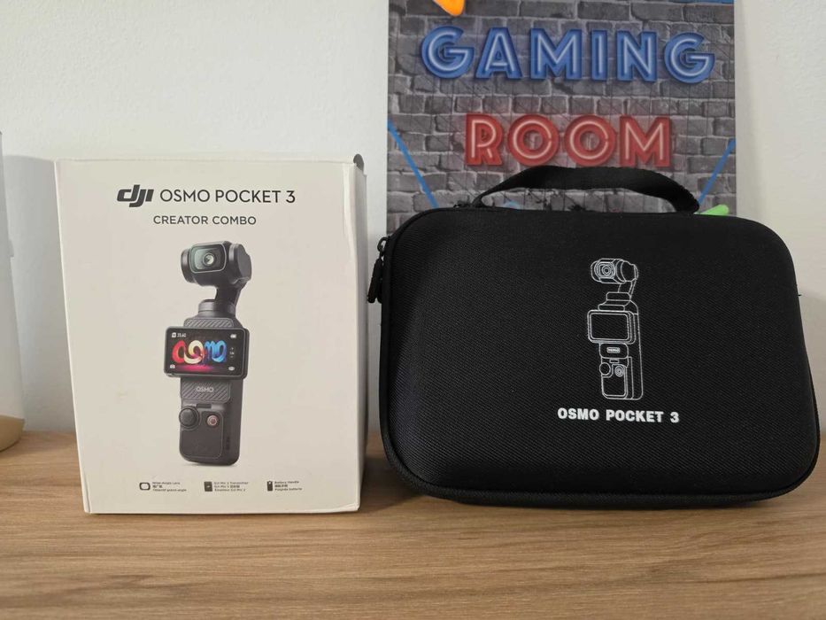 Vând DJI Osmo Pocket 3 Creator Combo, stare impecabilă (practic nou).
