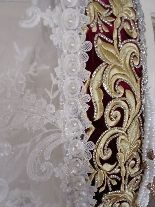 Комплект калпок, камзулча, дасремолча. Размер: 38/40.