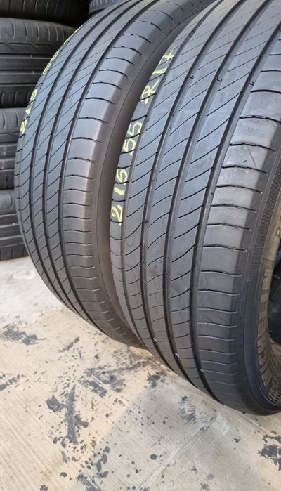 2 Anvelope Vară Michelin Primacy4 215 55 R17 Impecabile DOT2022.