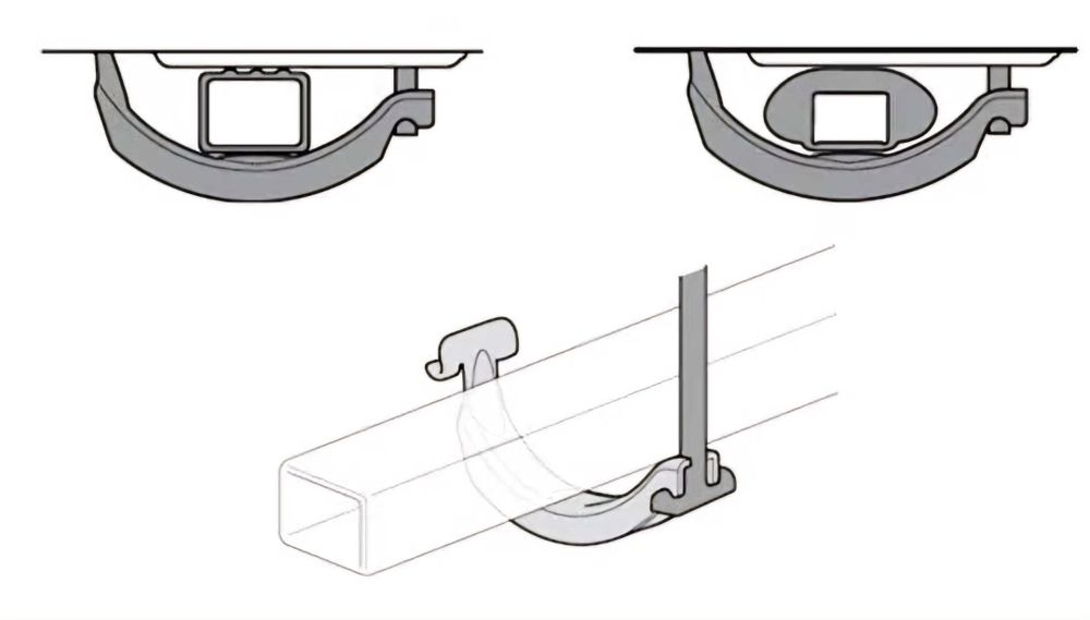 Адаптери за велосипедни стойки Thule Freeride 532 за греди без T канал