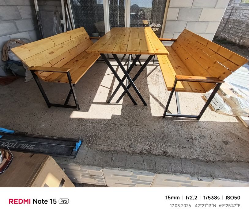 Стол стуля дачный