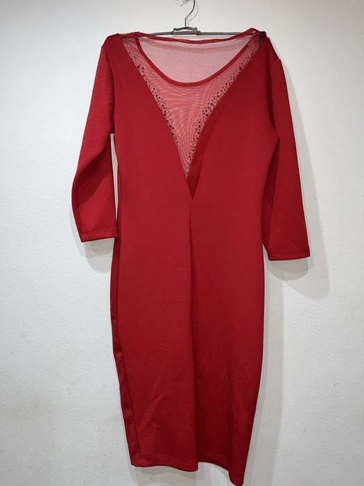 Rochie midi de seara eleganta pentru femei