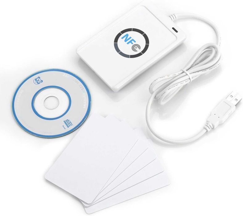 USB NFC reader/RFID четец ACS ACR122U – 13.56 MHz, CCID/PC-SC, с карти