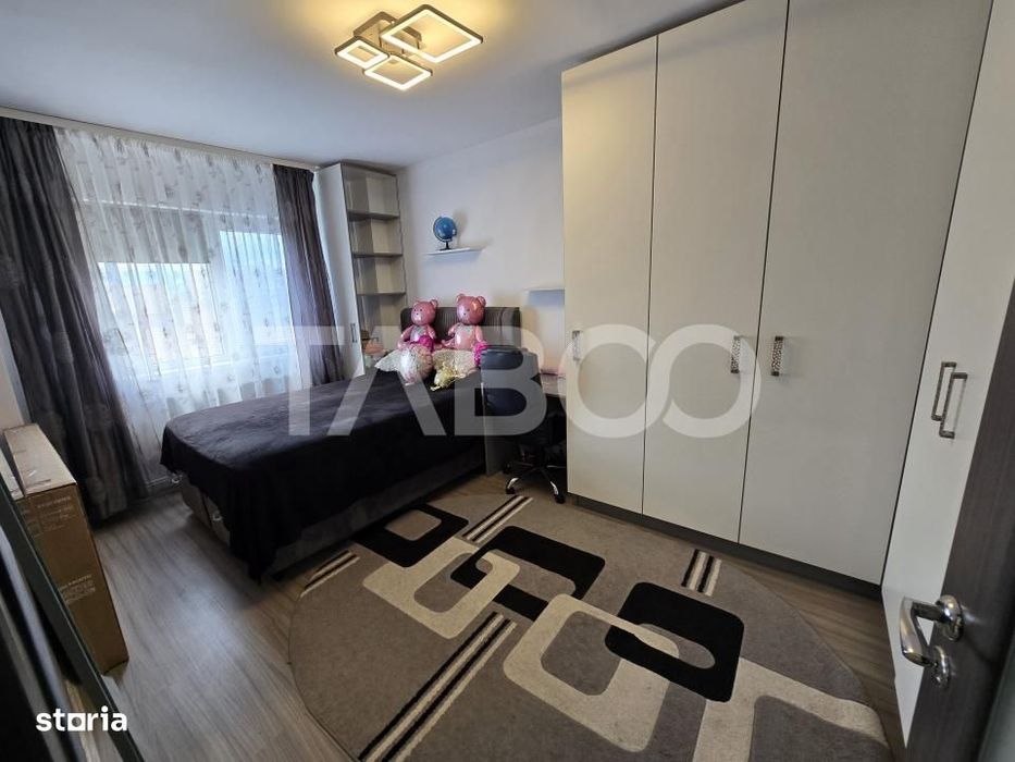 Apartament 3 camere mobilat 2 bai balcon pivnita Mihai Viteazul Sibiu