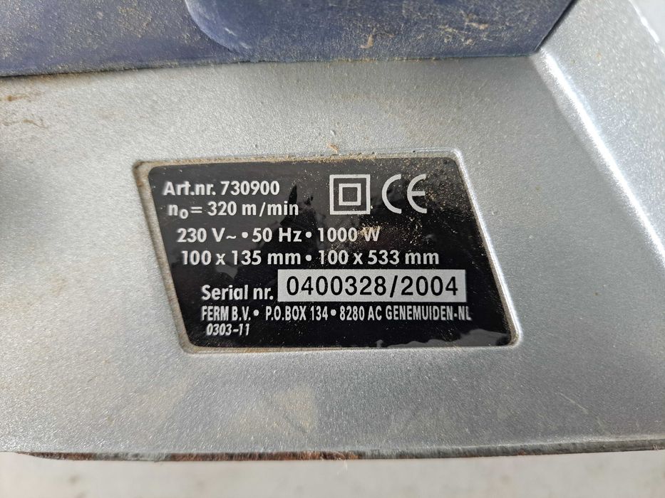 Лентов шлайф - Ferm 1000 W