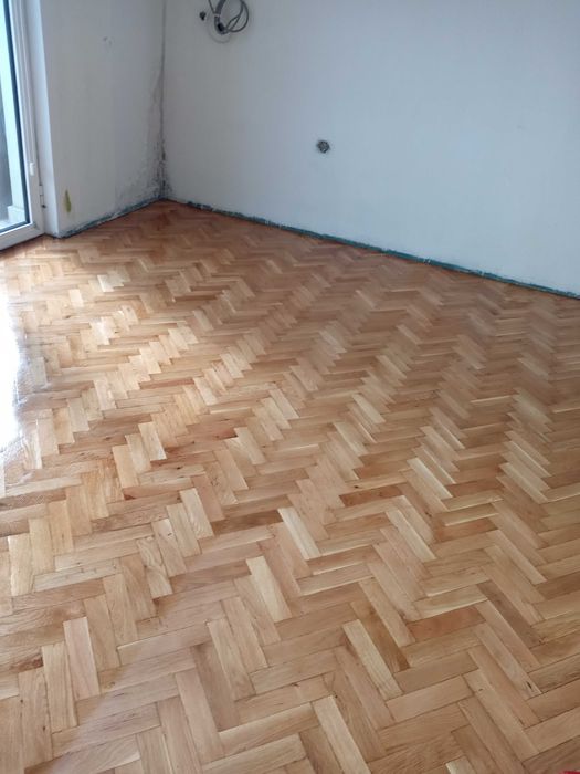 Безпрахово циклене на паркет и дюшеме В.Търново