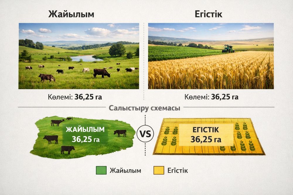 36,25 га КФХ жері жалға беріледі