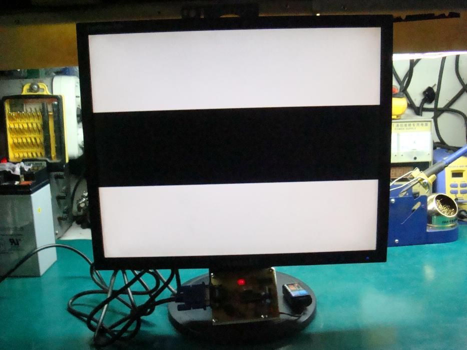 Прибор для проверки и ремонта мониторов.