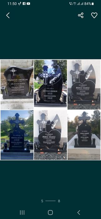 Monumente funerare și cruci