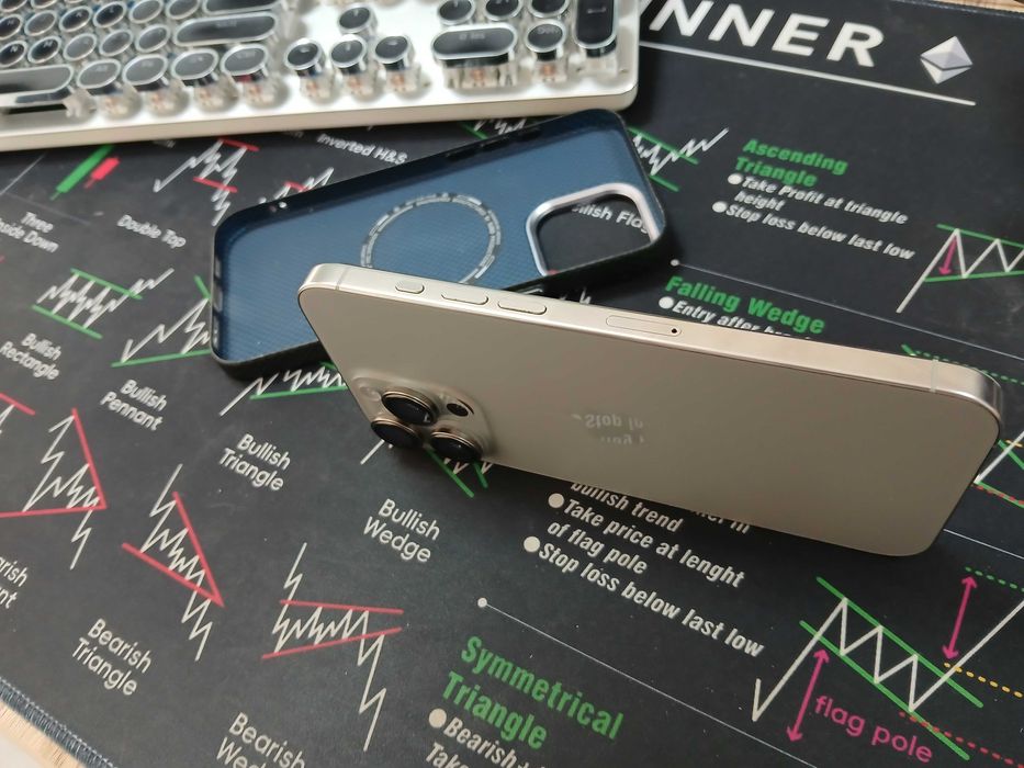 iPhone 16 Pro Max 256GB SIM+ESIM Natural Titanium 100%